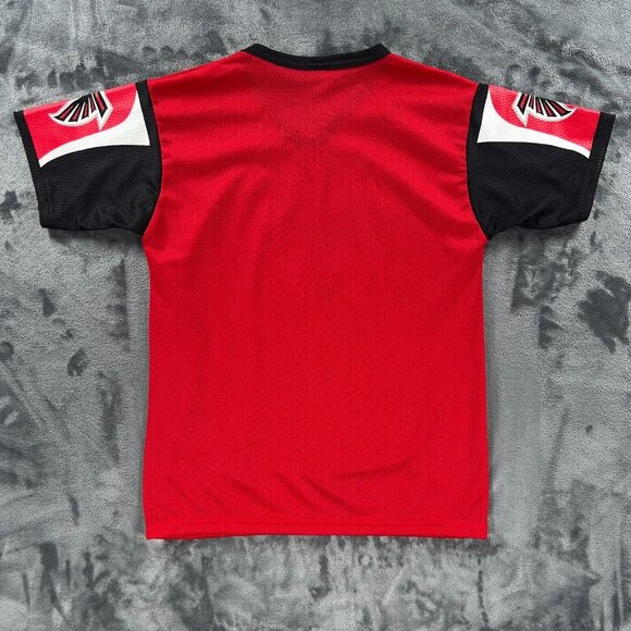 Franklin Football Jersey Boy Youth L VINTAGE Atlanta Falcons NFL Game Mesh - Picture 2 of 8